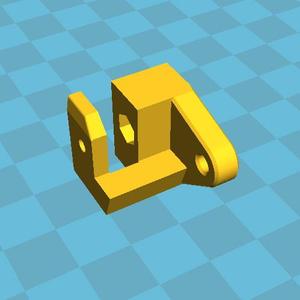 Graber i3 Z axis endstop adjustment with thumb screw 