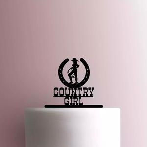 Cake Topper Adorno Torta - Country girl