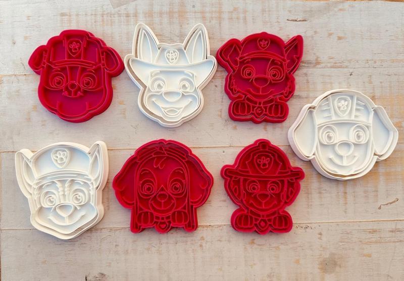 SET 7 PAW PATROL CUTTERS