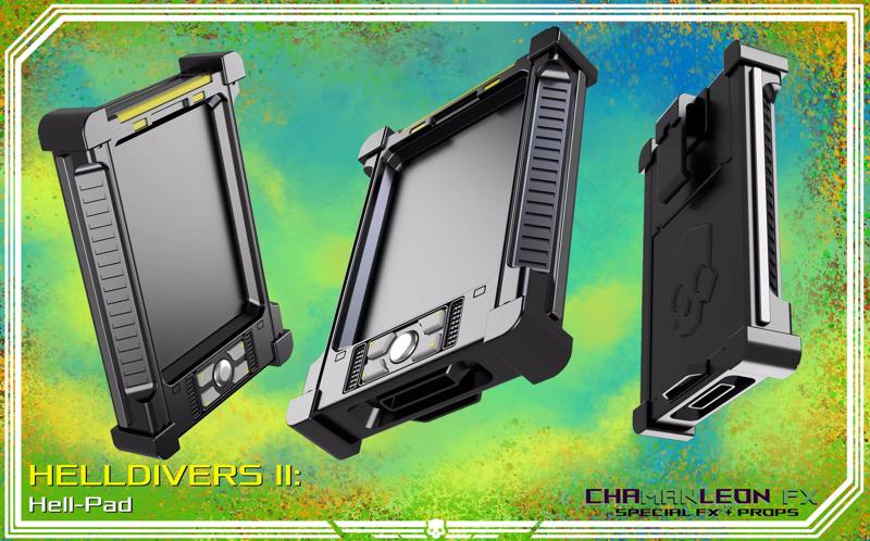 Helldivers 2 Hell-Pad Cosplay Prop