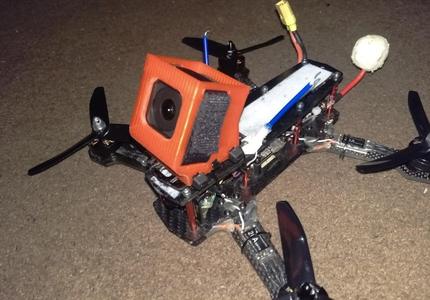 GoPro Session mount/protector for mini quad  30 deg version 2