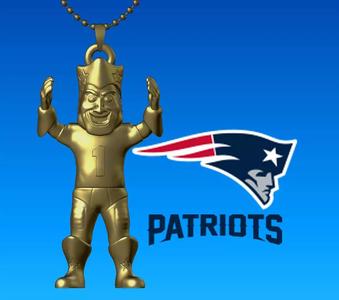 NFL - Necklaces New England Patriots - Hanging Figurine