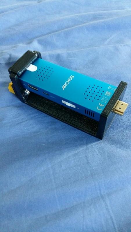 Support pour fixe l'ordinateur PC Stick de chez Archos