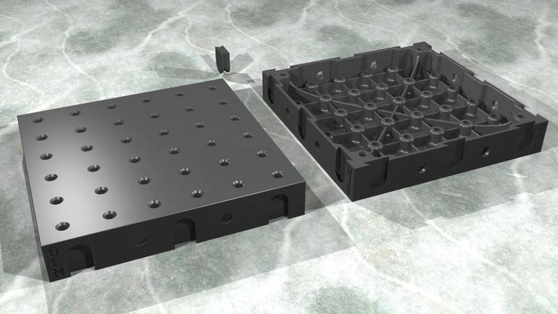 Optical Breadboard 6x6 1/4-20 Beta by BrendaEM