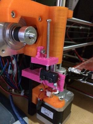 Adjustable z axis prusa i3