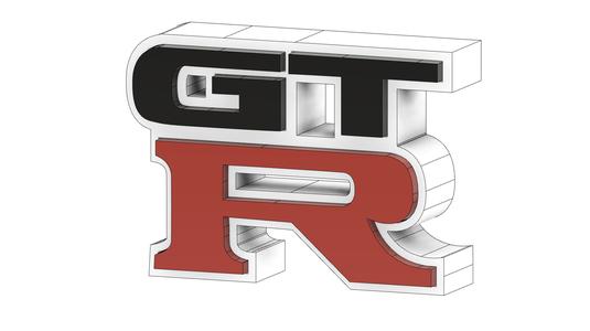 Nissan GTR Logo Stand