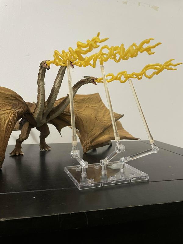 SHMA/Hiya Ghidorah Lightning beam effects