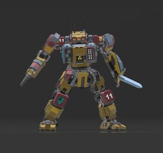 American Mecha Immortal 732 Olsson refit