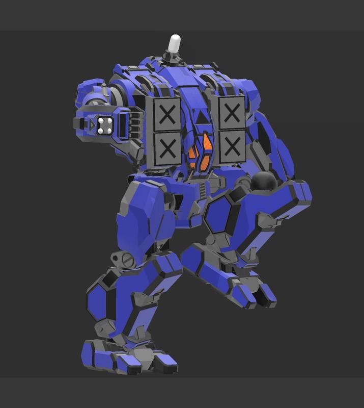 American Mecha Bombard new poses