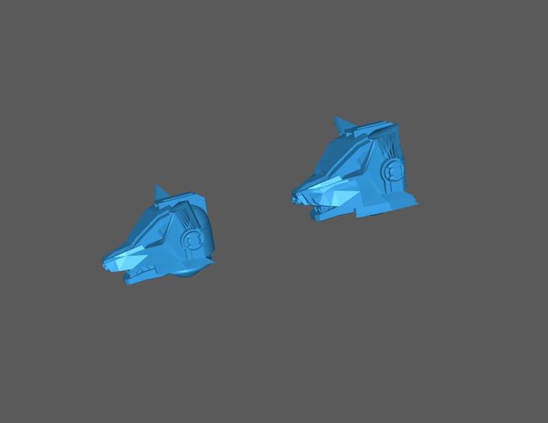 Metal Wolf Helmet MK2