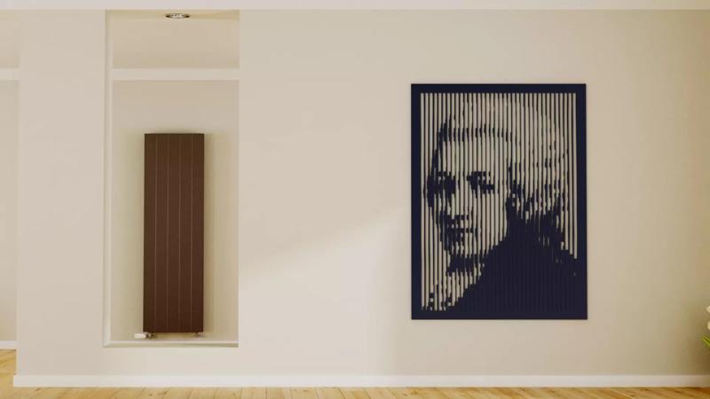 Halftone wall sticker Mozart