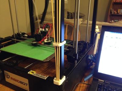 Rigidbot Bamboo Skewer Holder