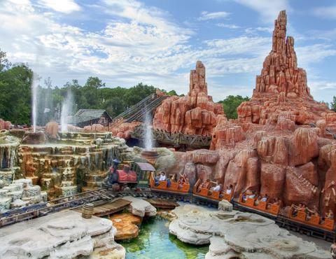 Big Thunder Mountain at Disneyland Paris