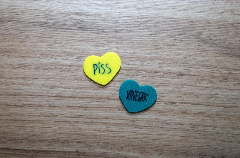 Piss and Vinegar Alkaline Trio pin set