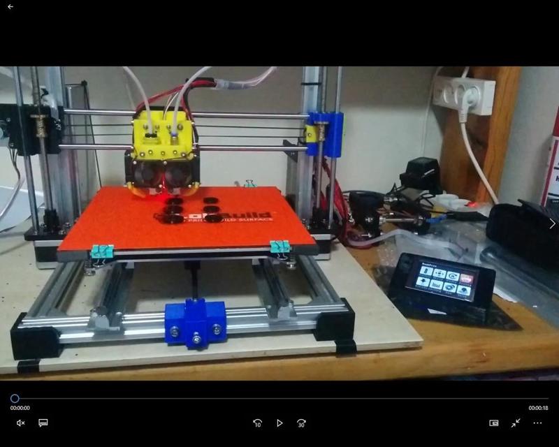 Y Axis Belt tension adjustment mechanisim