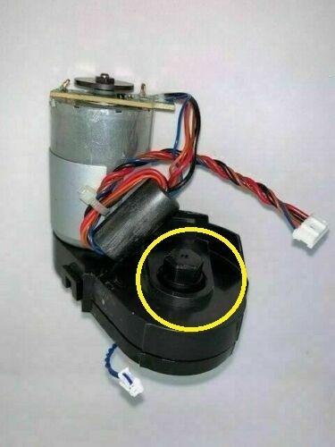 SPARE PARTS  MOTOR GEAR LEFT BRUSH