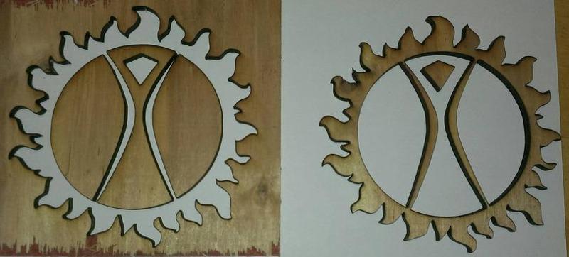 Burning Man Ring of Fire /  Sun Ring