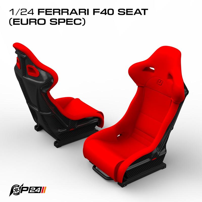 1/24 Ferrari F40 Seat (Euro spec)