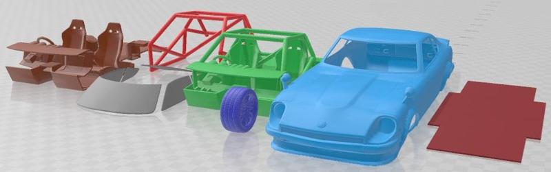 Nissan 240Z Fairlady Printable Car