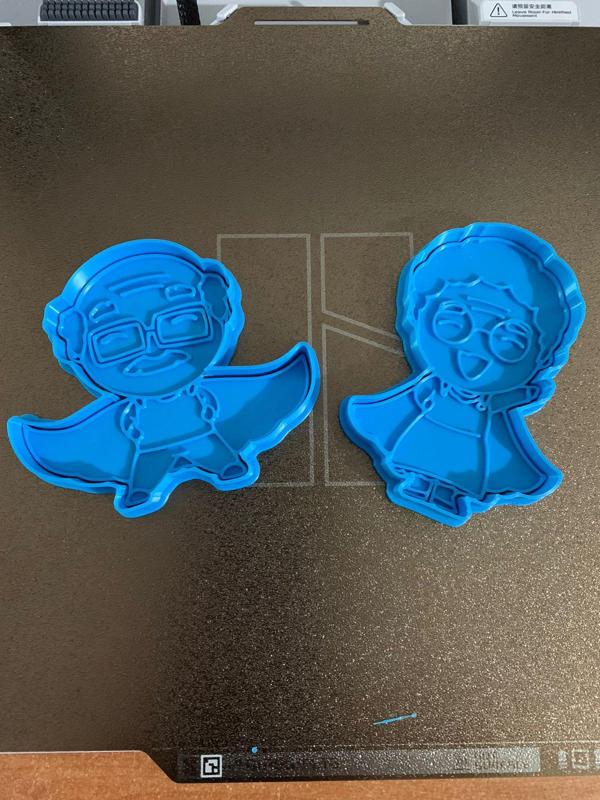 Cortadores de galleta dia del abuelo