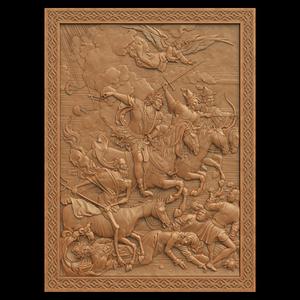 3D Model STL File for CNC Router Laser & 3D Printer 3119 Panno 141