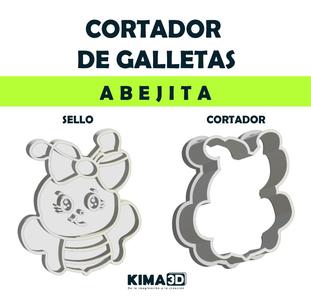 Cookie cutter and bumble bee stamp