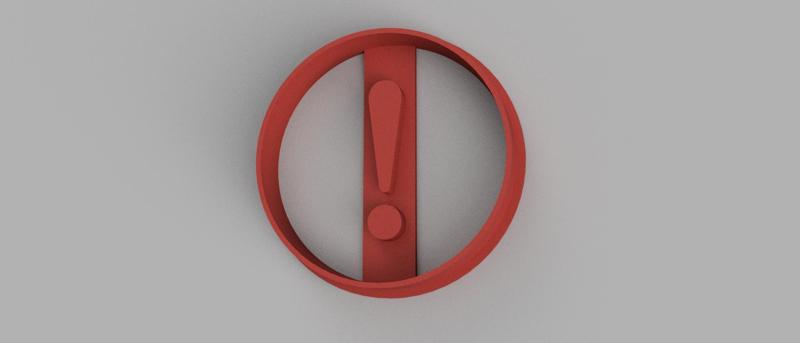 exclamation COOKIE CUTTER