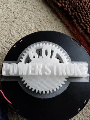 Ford Powerstroke Badge