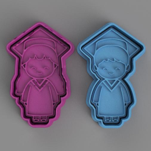 CORTANTES + ESTAMPAS EGRESADOS / GRADUATES CUTTERS + STAMPS