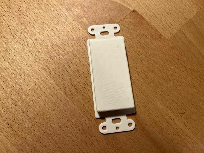 Slim Decora Blank for Hue Remote