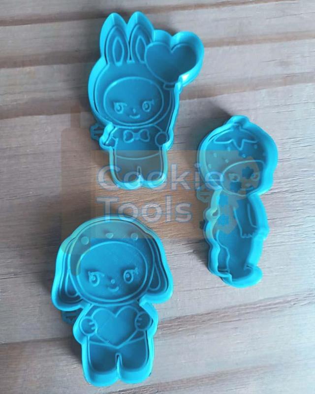 Sonny angel cookie cutters. Pack of 3