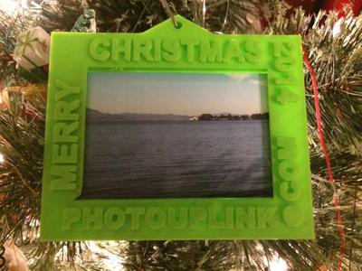 PhotoUpLink.com 2014 Christmas Picture Frame