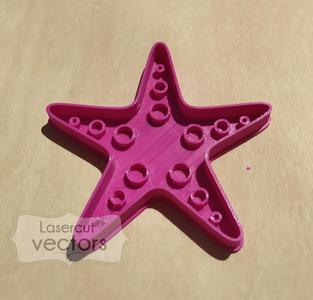 cookie cutter, cutter. Starfish cookie cutter. Starfish Cookie Cutter
