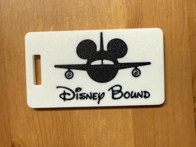 Disney Bound Luggage Tag 