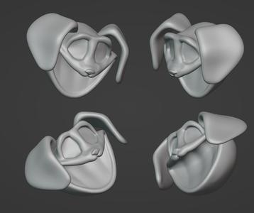 DOGDAY MASK STL FILE | DOGDAY MASK DIGITAL FILE