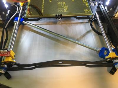 HelloBeePrusa Y-Axis Frame Stabilizator