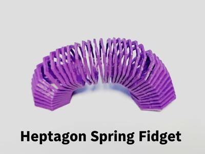 Heptagon Spring Fidget