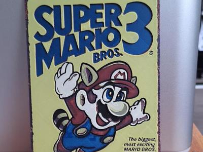Retro Power-Up – Super Mario Bros. 3 hueforge