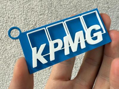 KPMG Keychain Logo