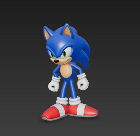 sonic figurine