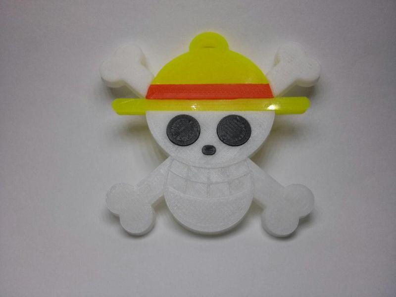 Llavero ONE PIECE Jolly Roger Mugiwara No Luffy