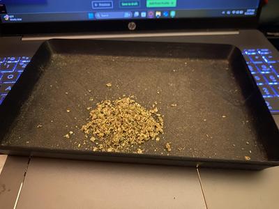 Rolling Tray with Scrapper Card