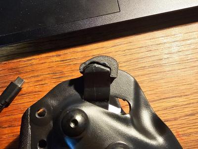 Extended thumb release Staccato Safariland 6300