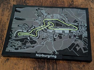 Nurburgring 3D Miniature v2