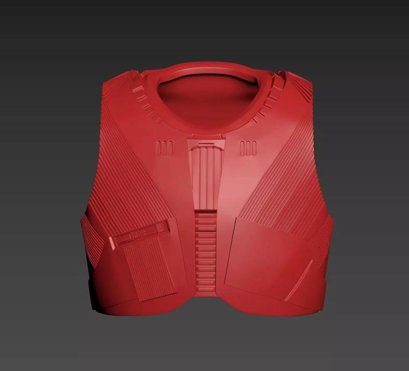 Star Wars The Rise of Skywalker Sith Trooper Chest Back Armour
