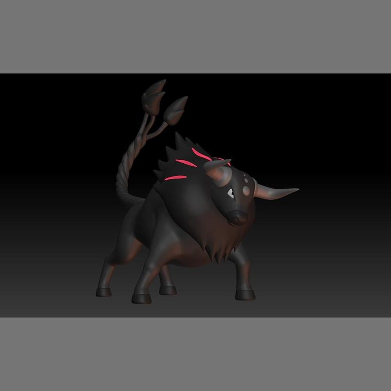 Pokemon Paldean Tauros Blaze Breed