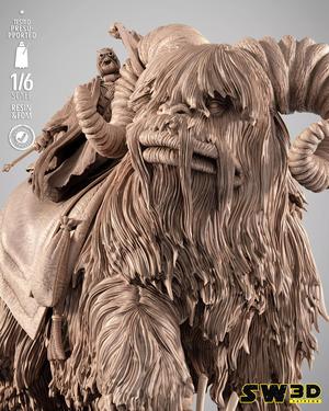 STAR WARS Bantha Sculpture