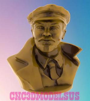 Statue of lenin 3D MODEL STL FILE FOR CNC ROUTER LASER