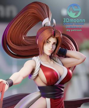 Mai Shiranui - the king of fighters - stl
