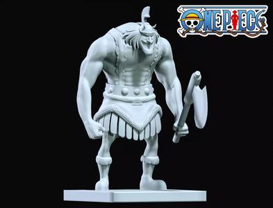 Kashii fan art - ELBAF - ONE PIECE - 3d print